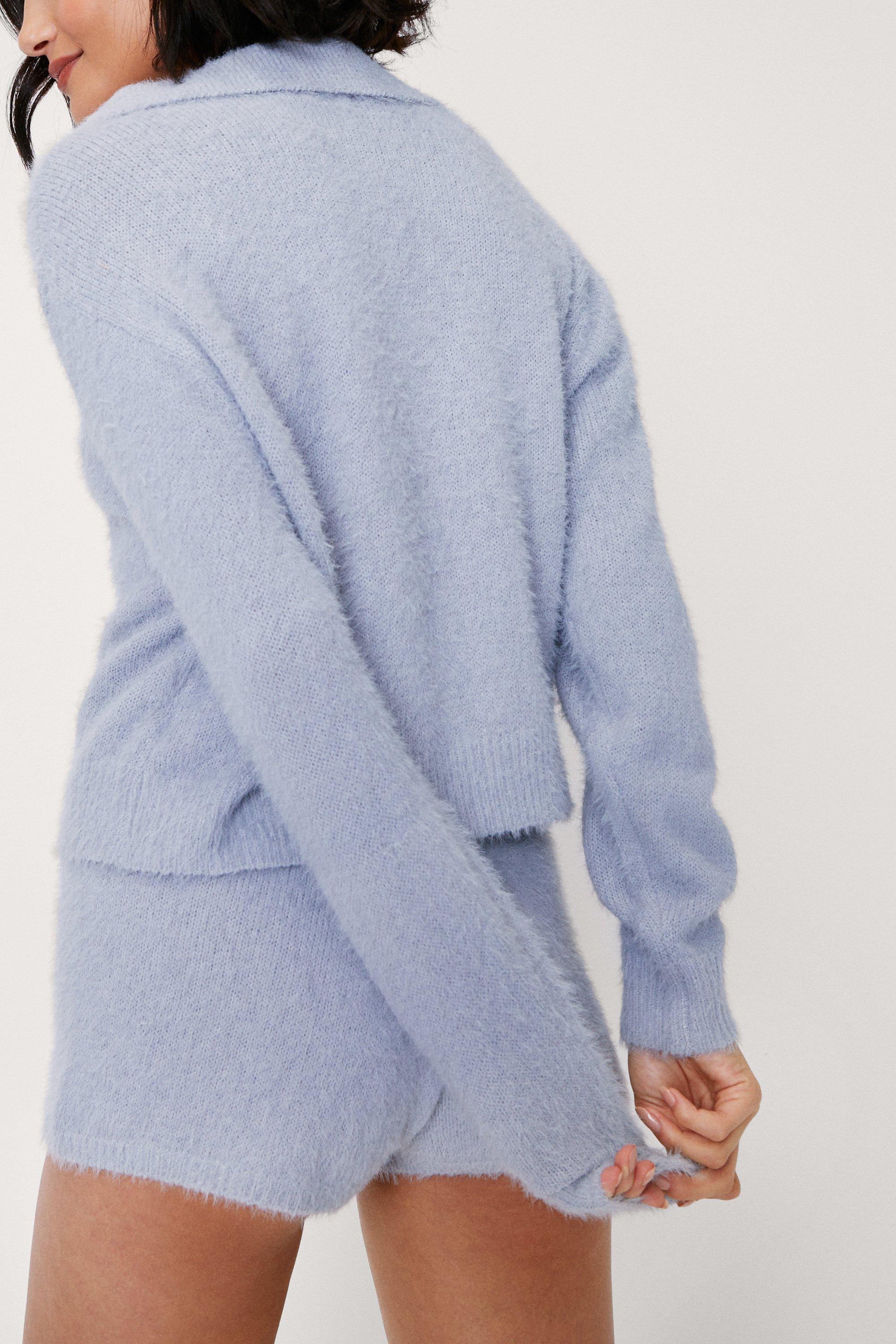 Fluffy hot sale lounge jumper